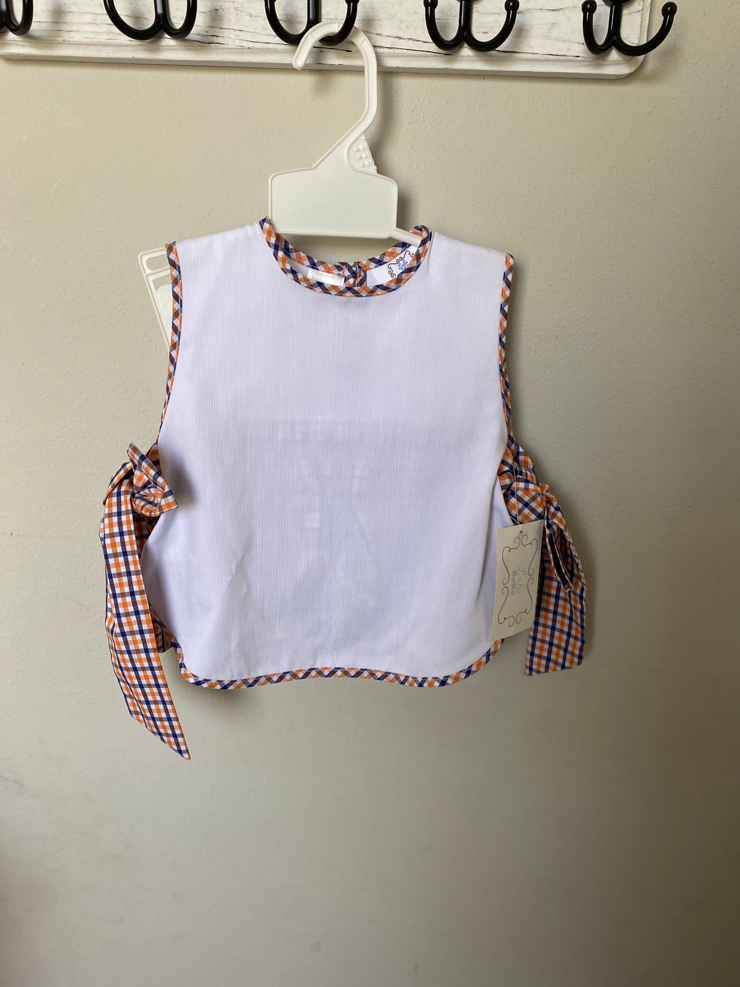 Orange and blue Apron set