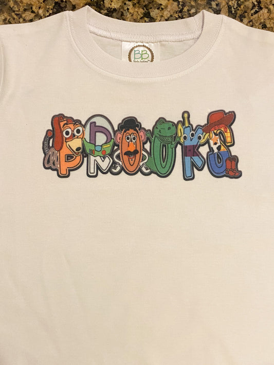 Toys Name Personalized Shirt