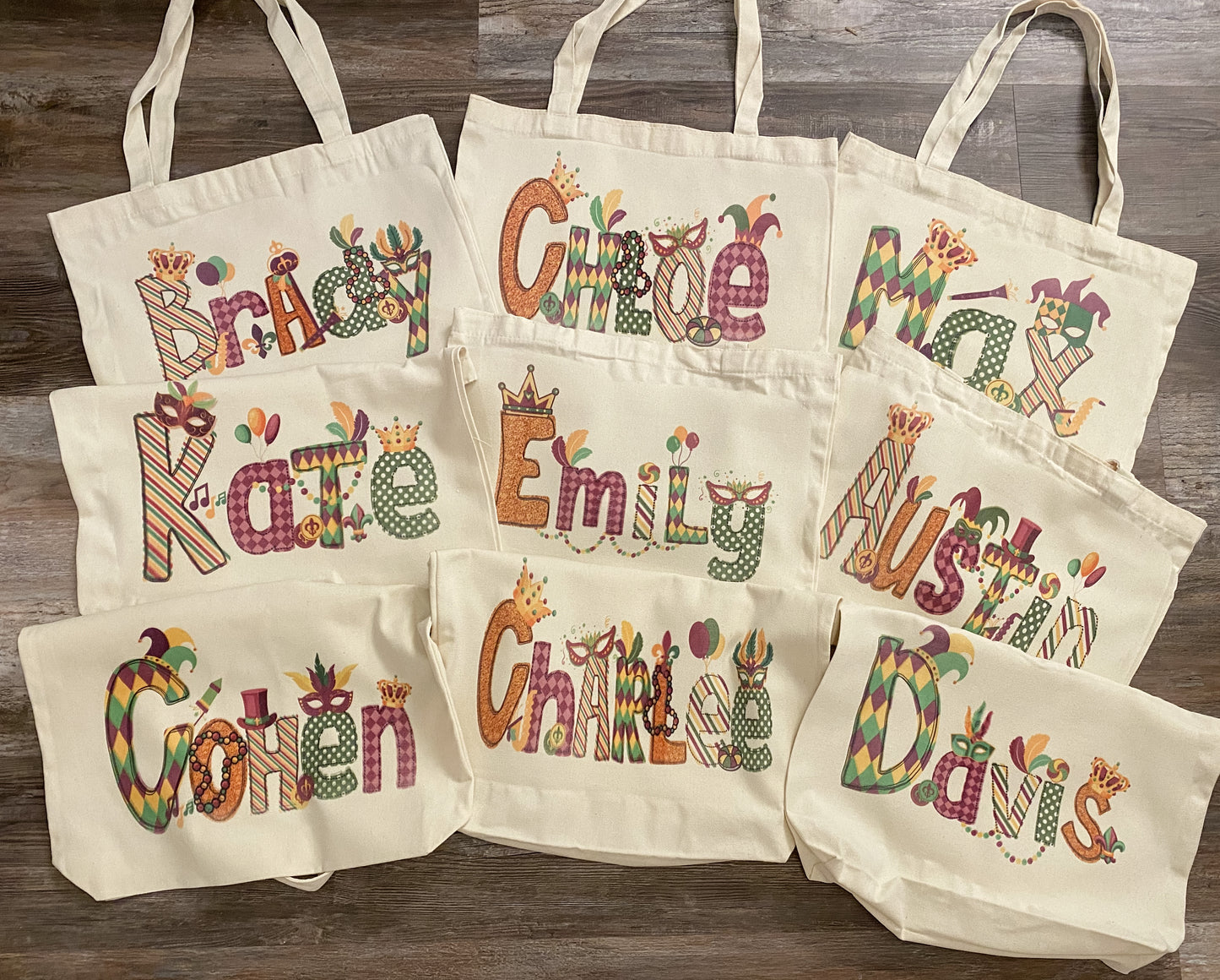 Mardi Gras Tote Bag