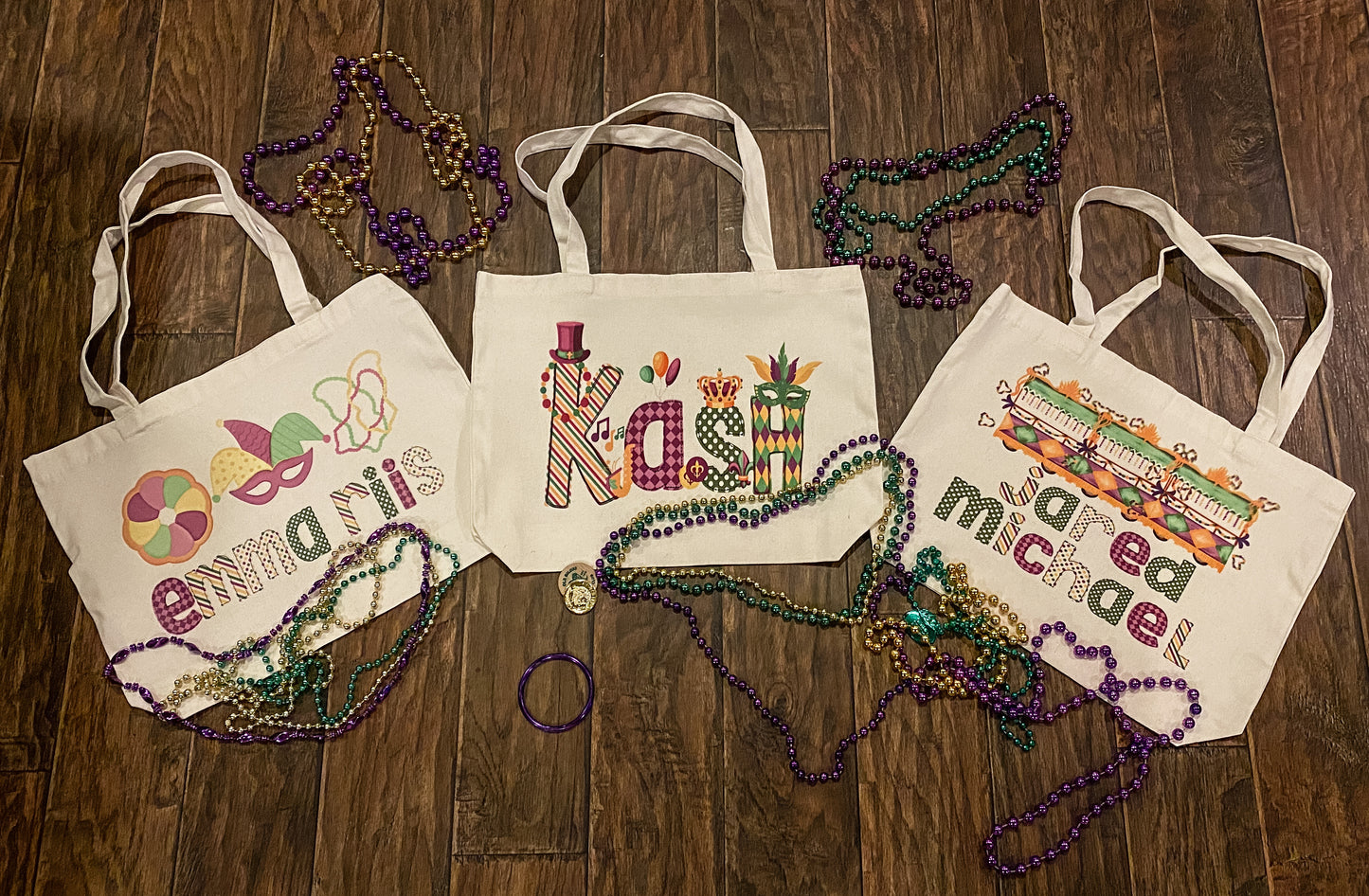 Mardi Gras Tote Bag